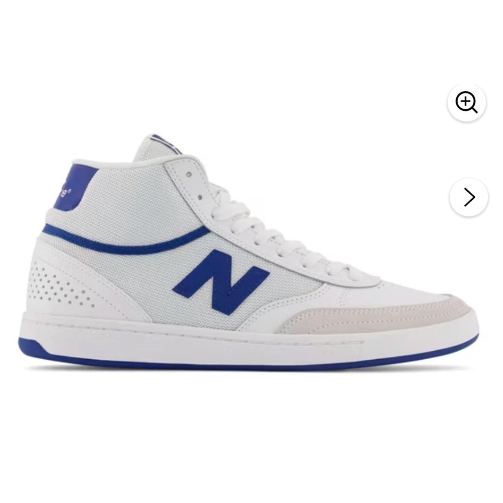 New Balance Numeric 440 High White Royal Blue Skate Shoes NM440HLO Men 6.5 Wmn 8